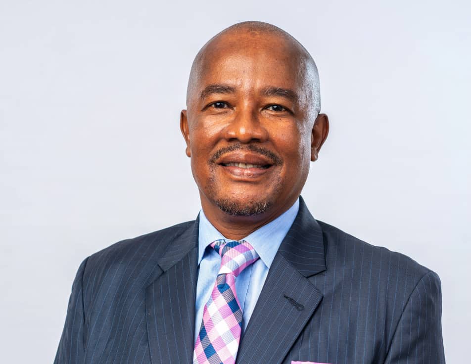 Studio portrait of Dr. Tebogo Matome